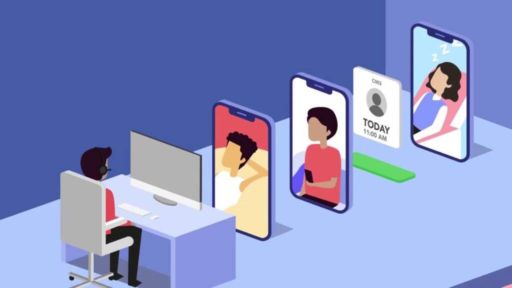 Give Your Customers The Opportunity to Wait Remotely While Monitoring Their Advancement/Progress Instantaneously on The Phone