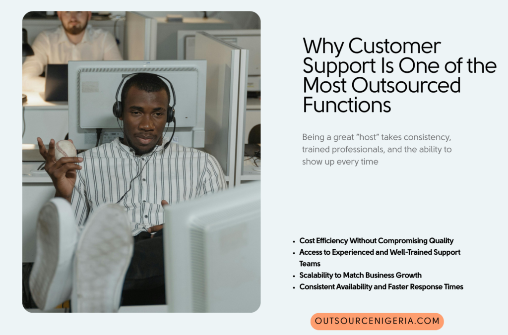Why Customer Support Is One of the Most Outsourced Functions